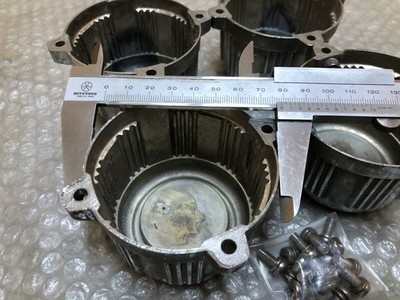 JDM TOYOTA Toyota MA46 MA45 Celica XX OEM Aluminum Wheel Center Cap W No Tires - Image 9