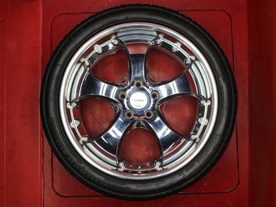 JDM 4Book AME Schrift 8J 19PCD114.3 5-hole +43 Hub diameter Φ73 with t No Tires - Image 5