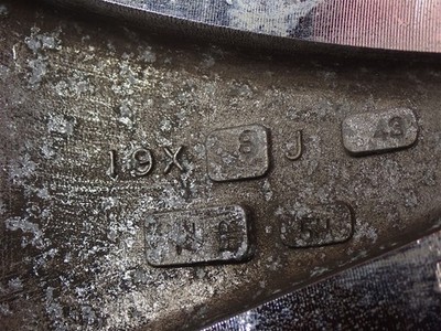 JDM 4Book AME Schrift 8J 19PCD114.3 5-hole +43 Hub diameter Φ73 with t No Tires - Image 10