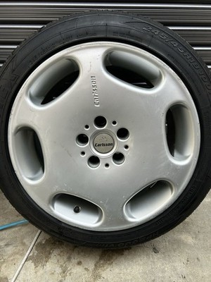 JDM Carlsson 1/6 5H PCD114 Neo-Classic OZ 8.5j x 2 9.5j x 2 Tires with (No Tires) - 画像 (4)