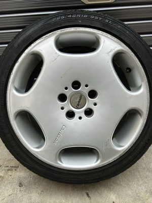 JDM Carlsson 1/6 5H PCD114 Neo-Classic OZ 8.5j x 2 9.5j x 2 Tires with (No Tires) - 画像 (8)