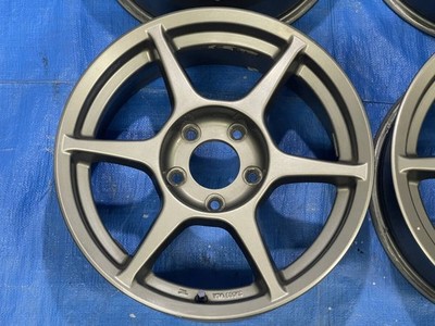 JDM Rare out-of-print Bar D Club P1 Racing 16_7J+35 114.3/5H wheels fo (No Tires) - 画像 (4)
