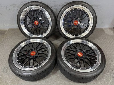 JDM RareBBS LM262 19x8J ET45 PCD112 forging TOYO PROXES C1S 225/40R19<b (No Tires)