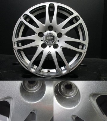 JDM BRANDLE SG-E 6.5J-16+53 114.3 wheels with polished Bridgestone Zac No Tires - Image 3