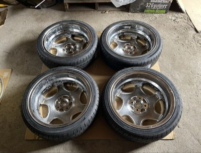 JDM Discontinued item: WEDS Kranze BAZREIA wheels 165.5J +43 PCD100 4- No Tires - Image 4