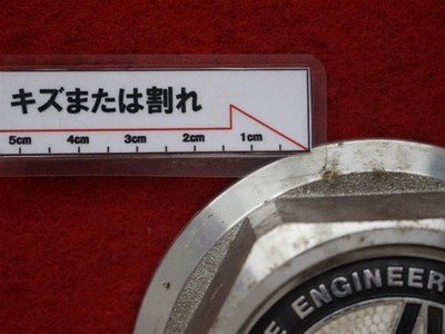 JDM 1 sheet TOMS aftermarket used wheel center cap center cover emblem No Tires - Image 6