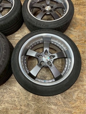 JDM RareZAUBER GETTIN 189J+38 10J+41 PCD114.3 5-hole 5H Deep Rim Out o No Tires - Image 5
