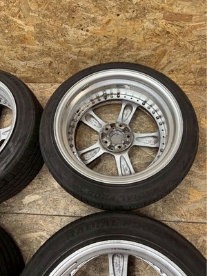 JDM RareZAUBER GETTIN 189J+38 10J+41 PCD114.3 5-hole 5H Deep Rim Out o No Tires - Image 9