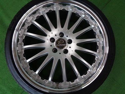 JDM Carlsson 1/16 RSR 21-inch used wheels wheels only 4-piece set 9J-2 No Tires
