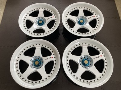 JDM RAYS NISMO LMGT1 96' limited Genuine Black Pierce Bolts & Nuts 144 (No Tires) - 画像 (9)