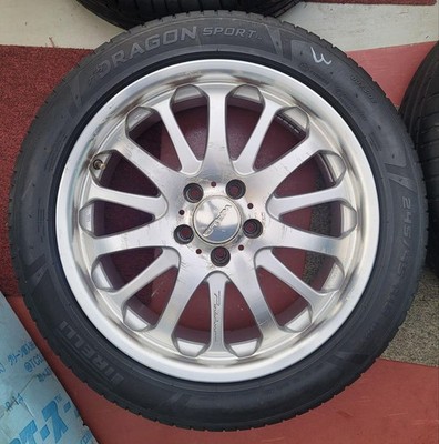JDM WALD Portofino 18-inch 8J +35 PCD 114.3 wheels (No Tires) - 画像 (4)