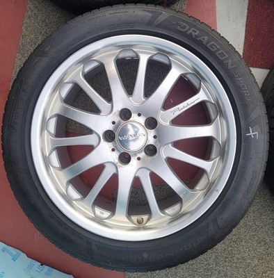 JDM WALD Portofino 18-inch 8J +35 PCD 114.3 wheels (No Tires) - 画像 (5)