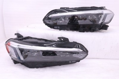 JDM KOITO 57-656 LED FL1 Headlight Assembly Black for Honda Civic Type (No Tires)