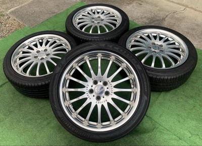 JDM 2024 Carlsson CR1/16 17-inch wheels & BRIDGESTONE MEDALLION 215/45 (No Tires)