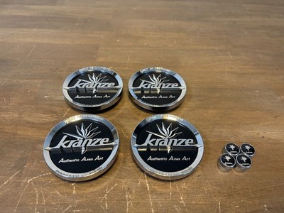 JDM Weds Kranze Center Cap Authentic Axes Art Air Valve 4 Individual B No Tires