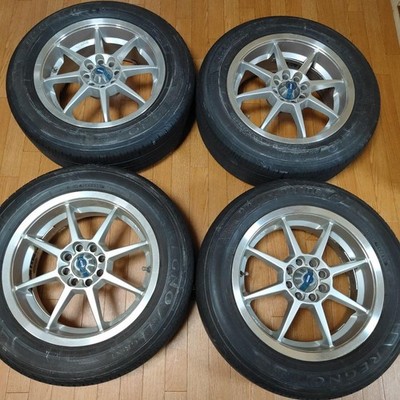 JDM 5ZIGEN Bridgestone Tire and Wheel Set 15-inch No Tires