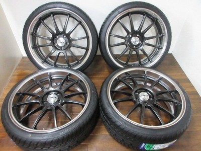 JDM ・SSR REINER 20in8.5J+35 5-hole PCD114.3 Haida 225/35ZR20 Crown Mar (No Tires)