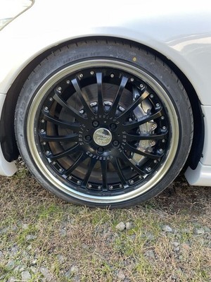 JDM Carlson 20-inch wheels 2/16 9J x 10J 245/35r20 tires PCD114 forged (No Tires) - 画像 (3)