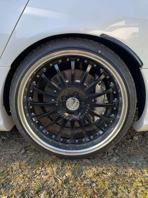 JDM Carlson 20-inch wheels 2/16 9J x 10J 245/35r20 tires PCD114 forged (No Tires) - 画像 (4)