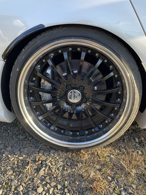 JDM Carlson 20-inch wheels 2/16 9J x 10J 245/35r20 tires PCD114 forged (No Tires) - 画像 (5)
