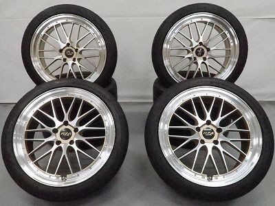 JDM Lexus LS 460 600h etc. 4-Wheel Set Ray Black Reserva 20x8.5J +36 5H PCD 1 (No Tires)