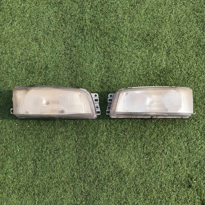 Mitsubishi Lancer Evolution 4 Evo 4 head light lens left and right set 001-7507