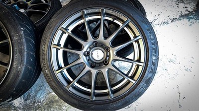 JDM 5ZIGEN 178J+45 5H Potenza 215/45R17 4Book No Tires