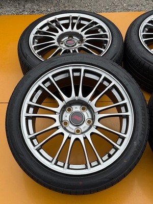 JDM Subaru Impreza GRB WRX STI Genuine Option BBS RV739 forginglightwe (No Tires) - 画像 (8)