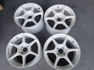 JDM Rare Item: Buddy Club P1 Racing 17x8J+22 9J+37 PCD114.3 4-hole whee (No Tires)
