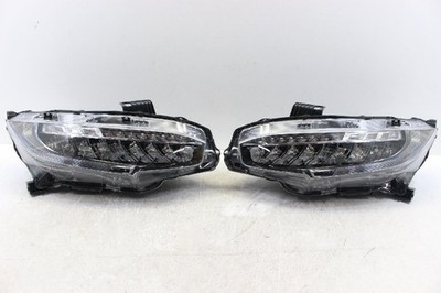 JDM No scratches. Civic FK8 headlights left and right set LED with lev (No Tires)