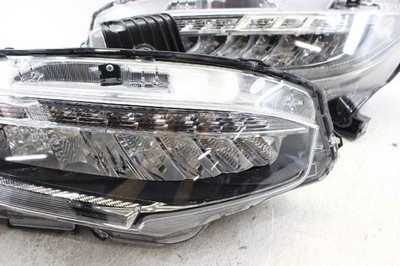 JDM No scratches. Civic FK8 headlights left and right set LED with lev (No Tires) - 画像 (4)