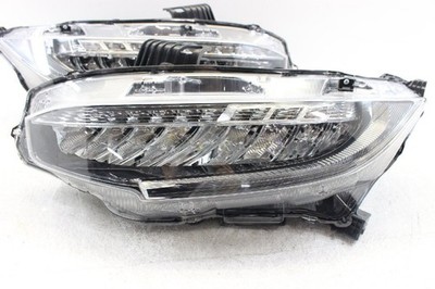 JDM No scratches. Civic FK8 headlights left and right set LED with lev (No Tires) - 画像 (7)