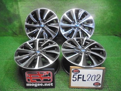 JDM 5FL202 R24 Subaru Genuine 18-inch Aluminum Wheels 4-Pack 18x7.5J 1 No Tires
