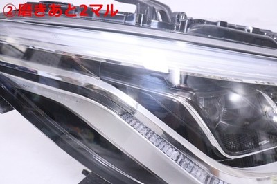 JDM 14-1547 LED ARS220 Crown Right Headlight 3-Eye KOITO 30-452 Black (No Tires) - 画像 (3)