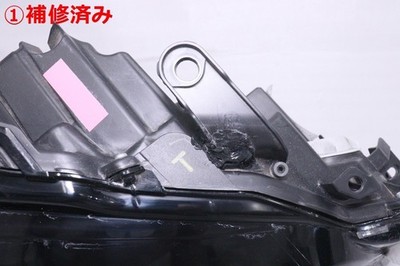 JDM 14-1547 LED ARS220 Crown Right Headlight 3-Eye KOITO 30-452 Black (No Tires) - 画像 (4)