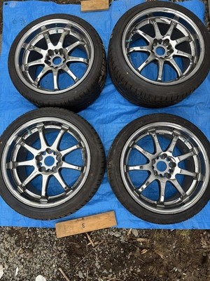 JDM WORK XD9 PCD114.3 5H 18-inch 9j +30 4-Book SetWORK No Tires