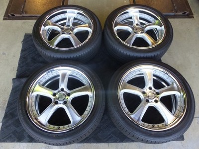JDM As-is 4-Book Set 2021 Dunlop Le Mans V 2021 SSR Vienna Kairos 8.0J No Tires