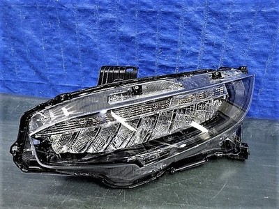 JDM Left LED headlight Part Number 100-18661 for Honda Civic Hatchback (No Tires)