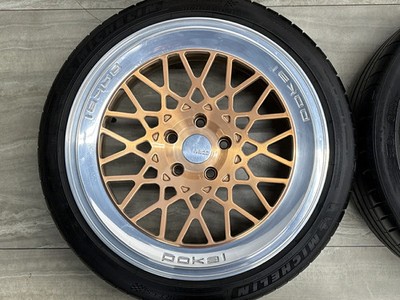 JDM Used POKAL CUSTOM FELGEN 4-Wheel Set 19x10.0J +5 19x11.0J -20 (No Tires) - 画像 (3)