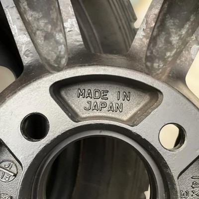 JDM Must-seeENKEI 148 Book Spoke Wheels with Excellent Condition Tires No Tires - 画像 (8)