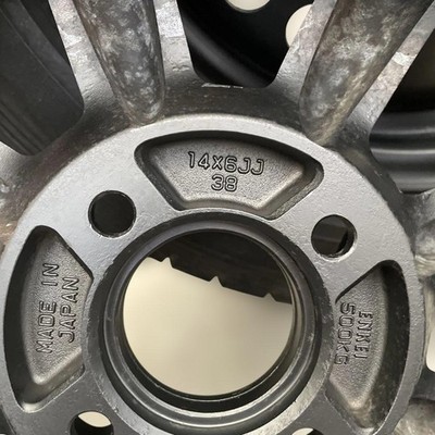 JDM Must-seeENKEI 148 Book Spoke Wheels with Excellent Condition Tires No Tires - 画像 (9)