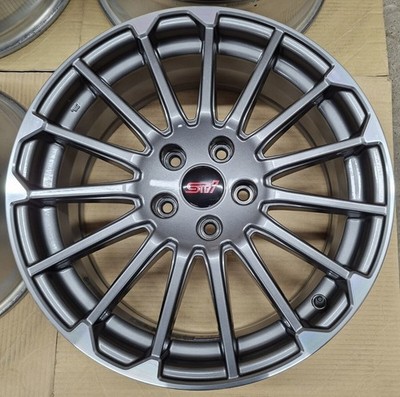 JDM Subaru Levorg STIsports Genuine Wheels 4-Wheel Set 7.5J 114.3 Fore No Tires - Image 2