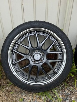 JDM WORK LANVEC LM7 19-inch aluminum wheels No Tires - 画像 (2)