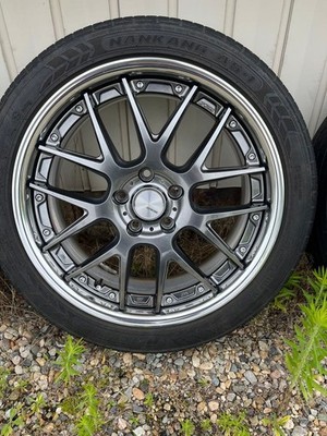 JDM WORK LANVEC LM7 19-inch aluminum wheels No Tires - 画像 (4)