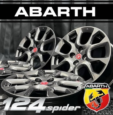 JDM Also suitable for other applications: Abarth 124 Spider genuine wh (No Tires)