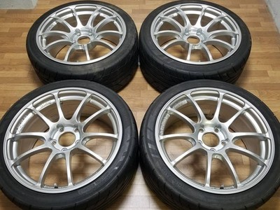 JDM Rare188.5J +51 & 9J +45 PCD114.3 ADVAN Racing RZ Neova WRX STI VAB No Tires