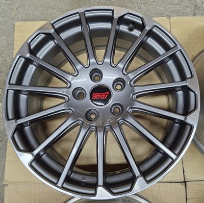 JDM Subaru Levorg STIsports Genuine Wheels 4-Wheel Set 7.5J 114.3 Fore No Tires - Image 4