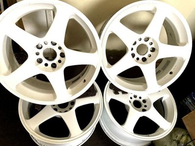 JDM WORK RSZ 178JJ+30 114.3 5H Hub diameter 73mm White No Tires