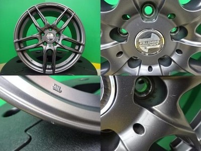 JDM BMW F45 2 Series Active Tourer Imported 205/55R17 Tires Used Alumi (No Tires) - 画像 (9)