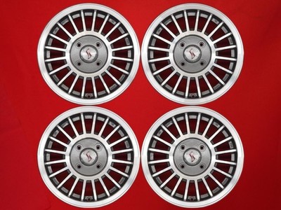 JDM NISSAN Skyline R30 Late Model Genuine Wheel 4-Wheel Set 6J-15 PCD114.3 4 (No Tires)